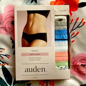 Auden Hipsters 100 % Cotton Underwear XL Women